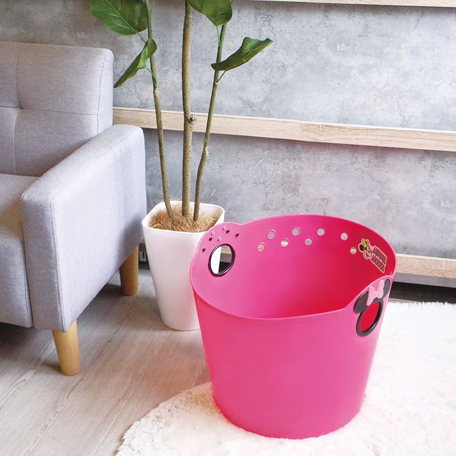 Amazon.co.jp: 錦化成 ミニーマウス やわらかバケツ チェリー